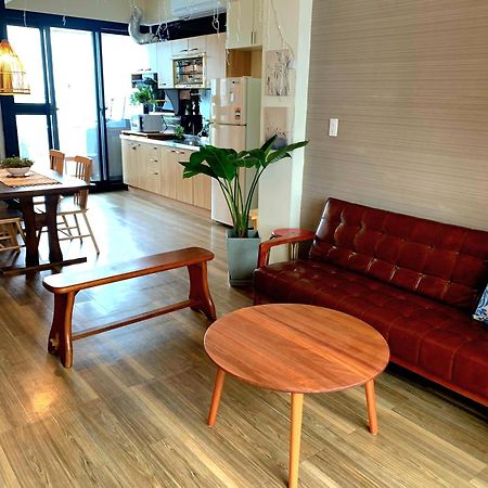 未見海 Apartment Tainan Bagian luar foto