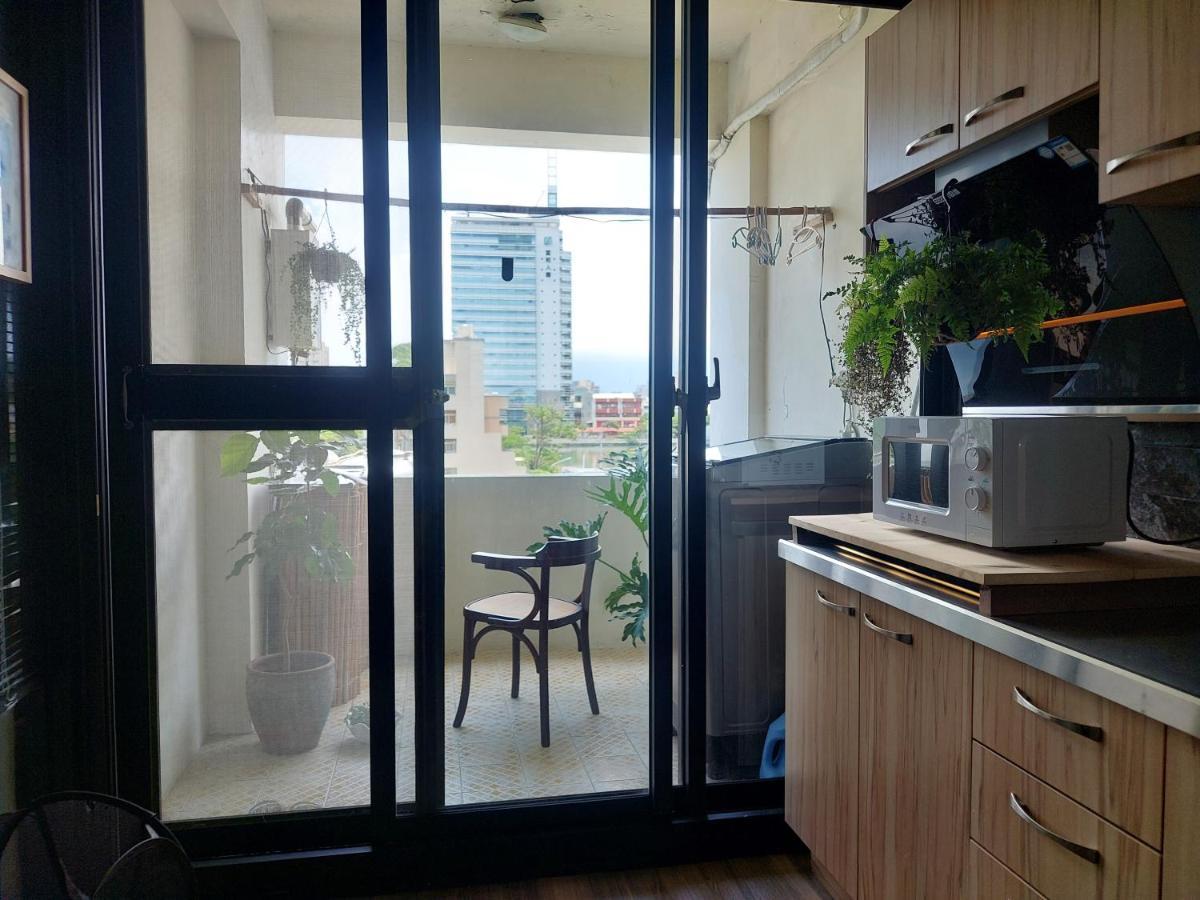 未見海 Apartment Tainan Bagian luar foto