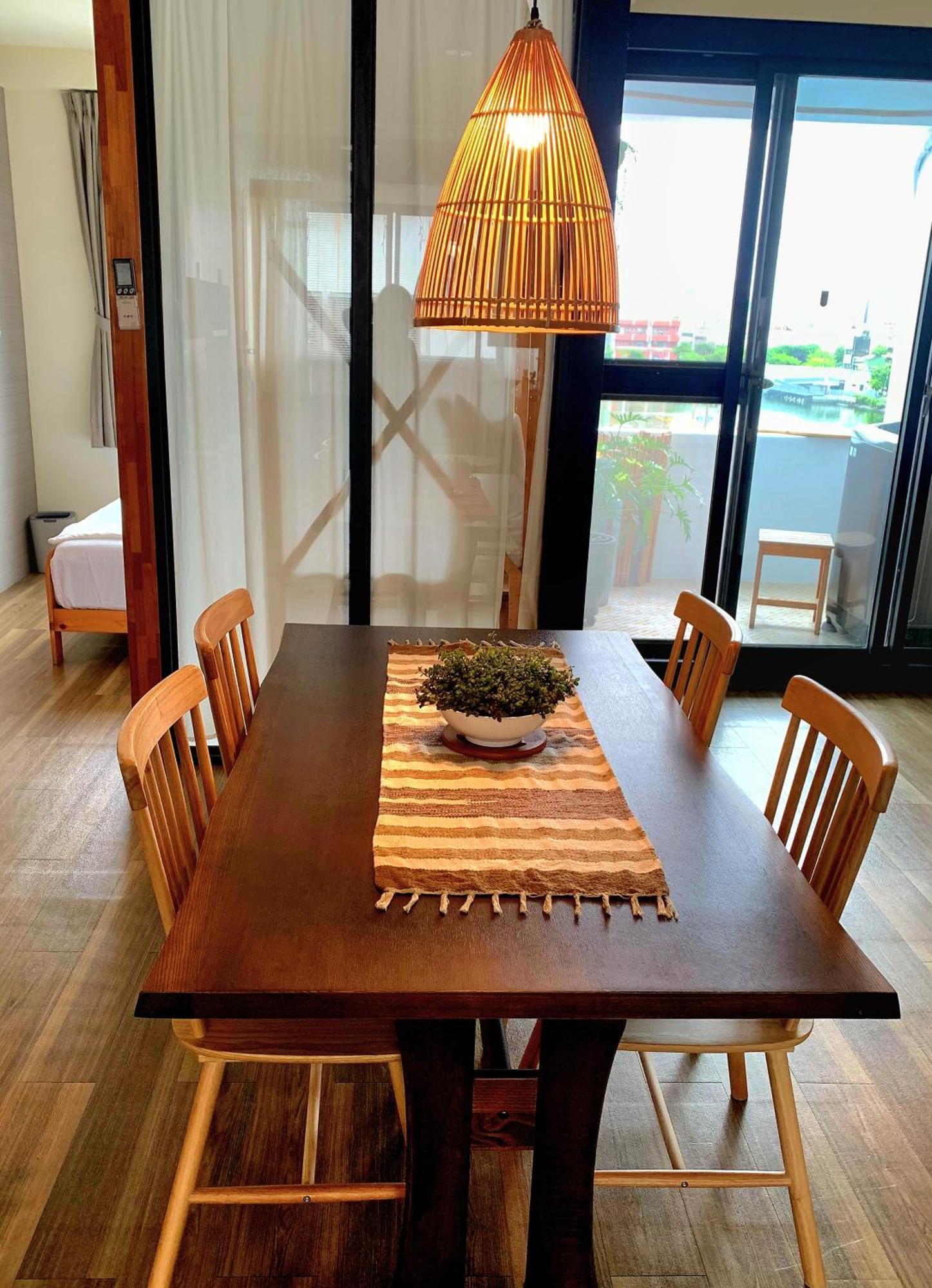 未見海 Apartment Tainan Bagian luar foto